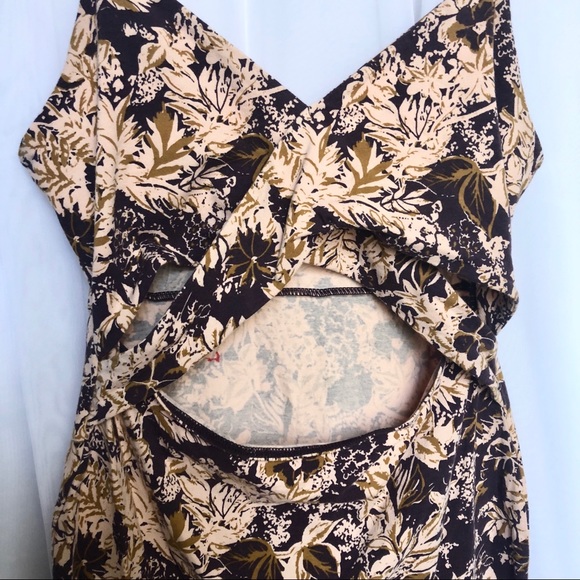 Free People Pattern Dress w/ Cutouts - Picture 4 of 5